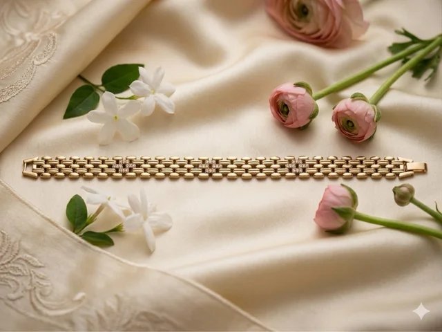Pulsera Hipoalergénica Oro 18K