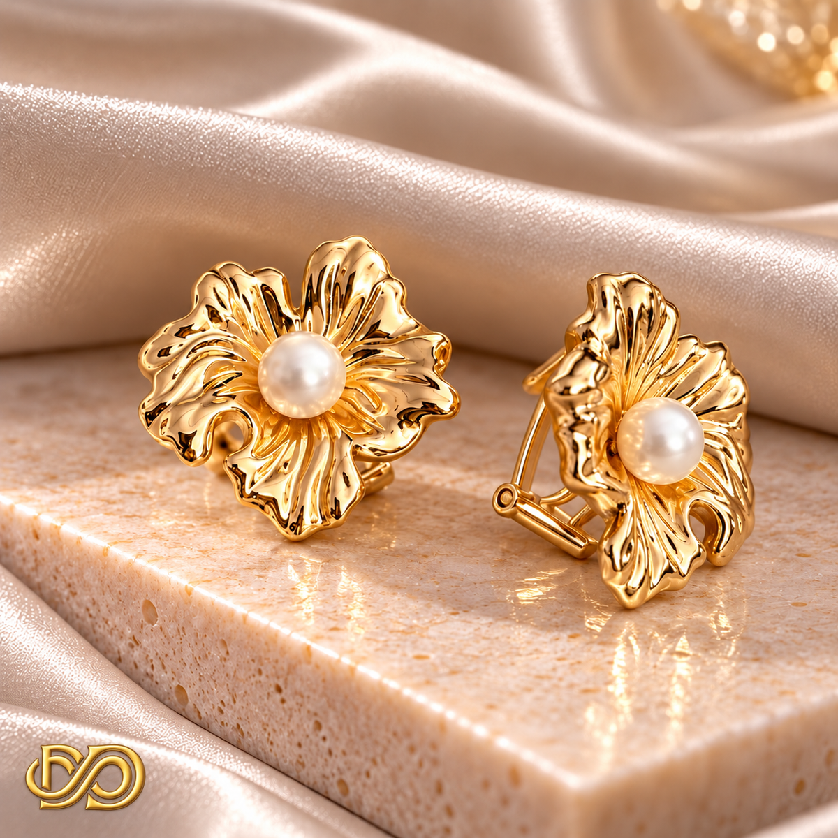 Pendientes Camélia