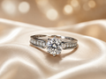 Anillo Vendôme · Chapado en Platino