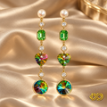 Pendientes Prisma Verde